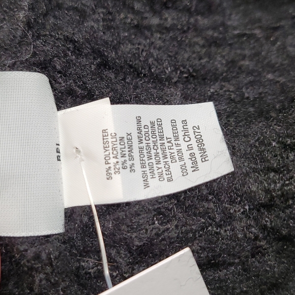 Sanoma black loop scarf NWT Super Cozy Scarf Cold Weather - Picture 5 of 11